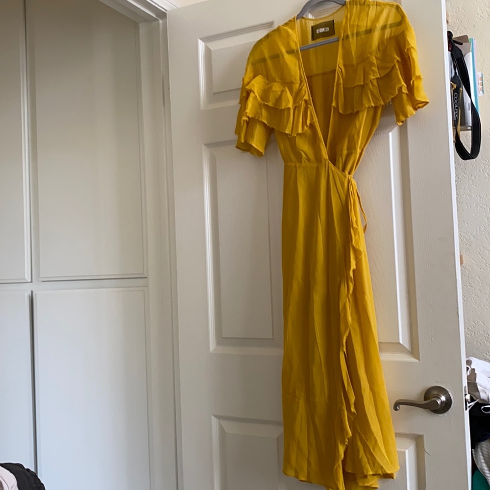 Reformation Wrap Maxi Dress